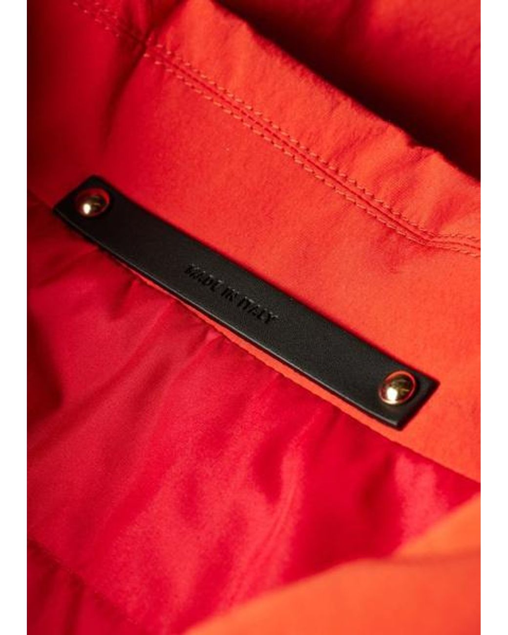 Paul Smith Red Cotton-Blend Quilted Zip Jacket for men