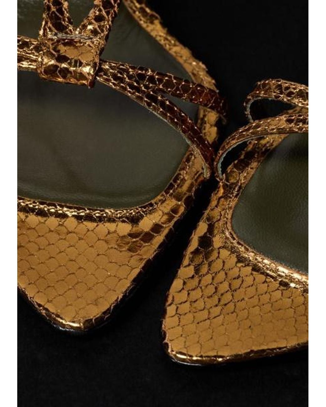 Paul Smith Metallic 'Larisa' Heels