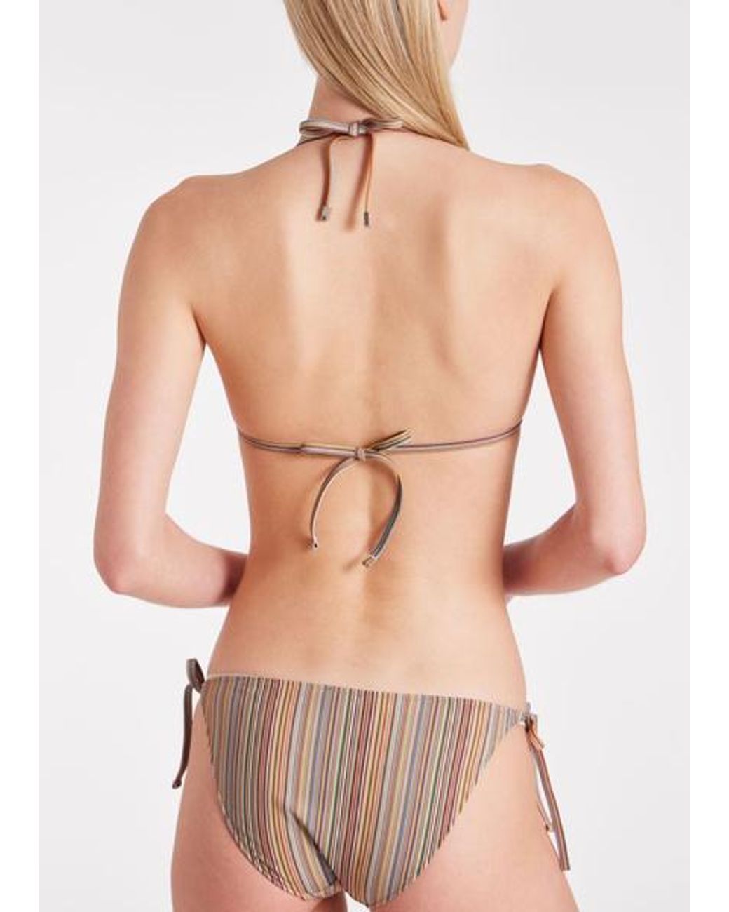 Paul Smith Pink Triangle Bikini Top