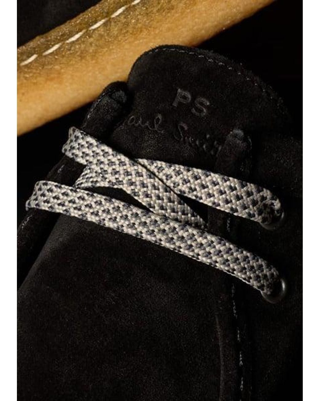 Paul Smith Black Suede 'Buster' Shoes for men