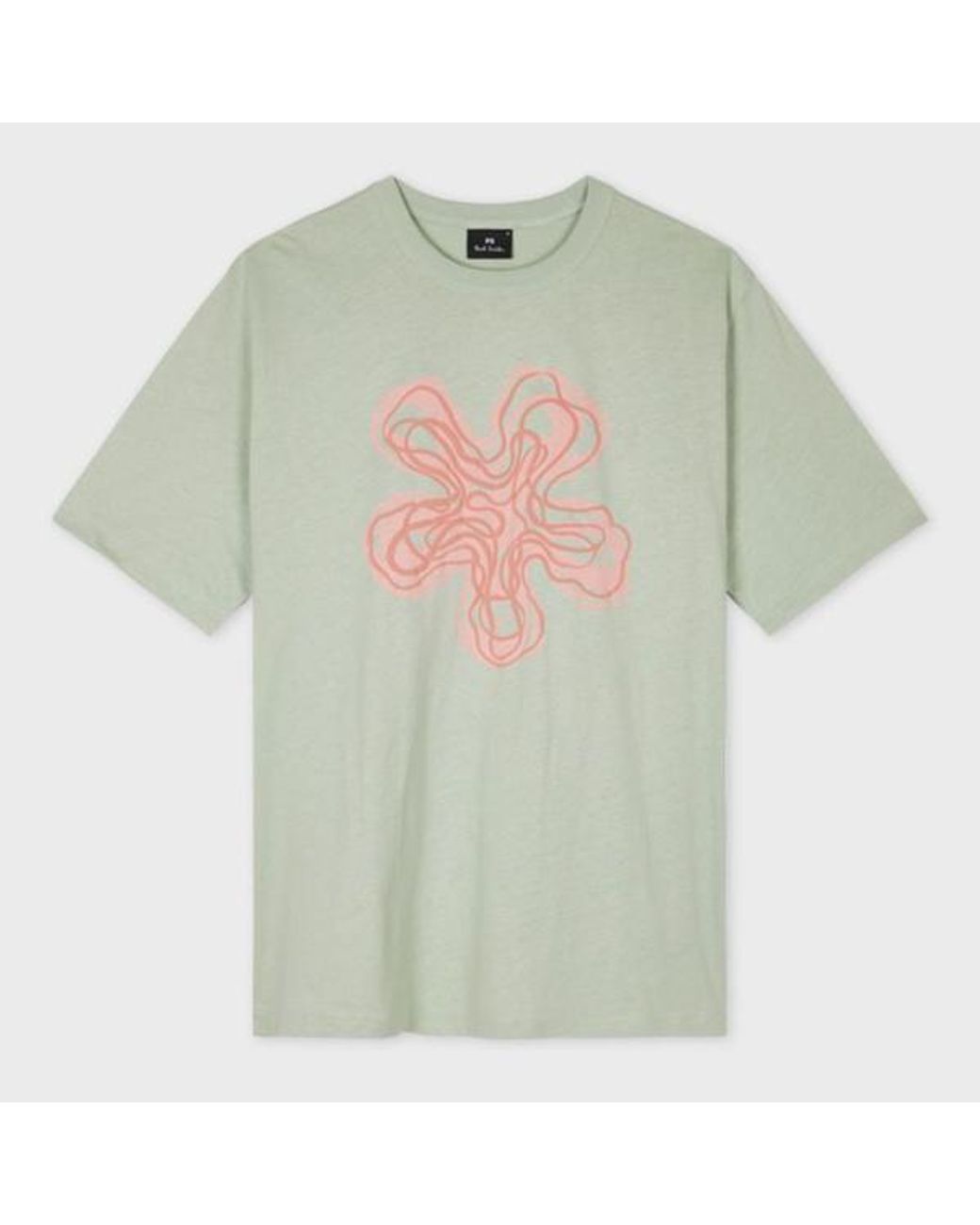 Paul Smith Green Organic Cotton 'Yukka' T-Shirt for men