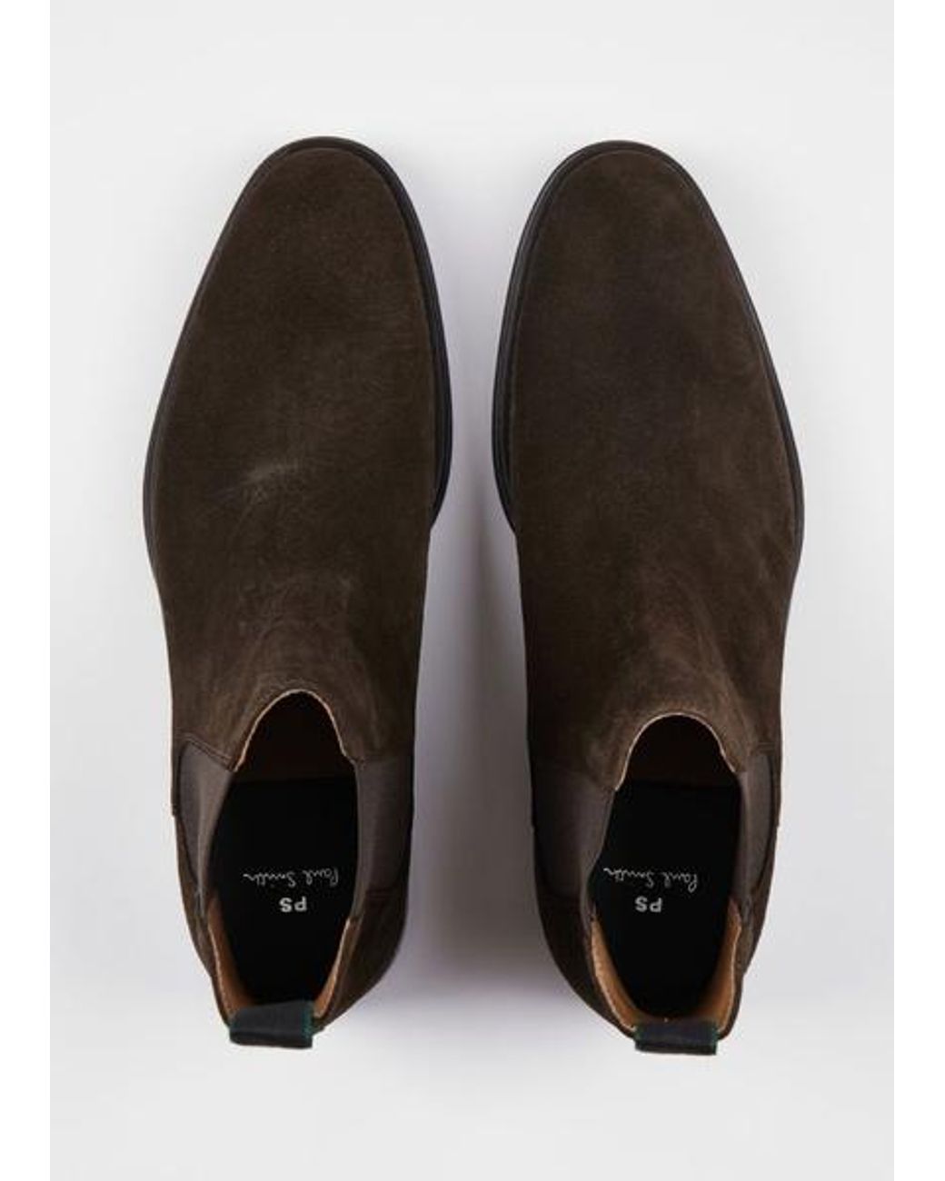 Paul Smith Brown Suede 'Augustus' Boots for men