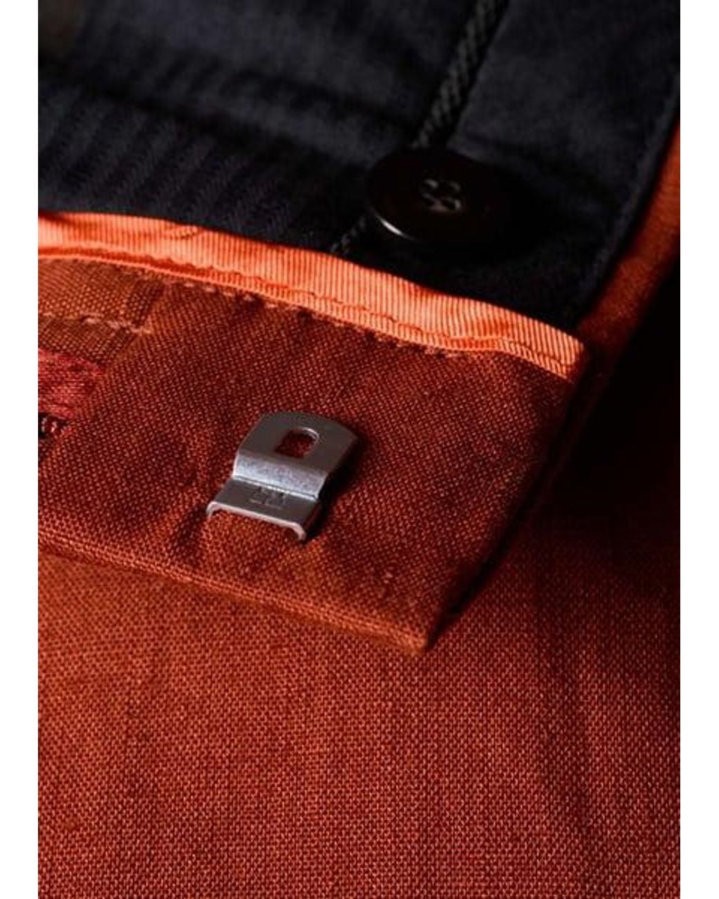 Paul Smith Red Rust Linen Trousers for men