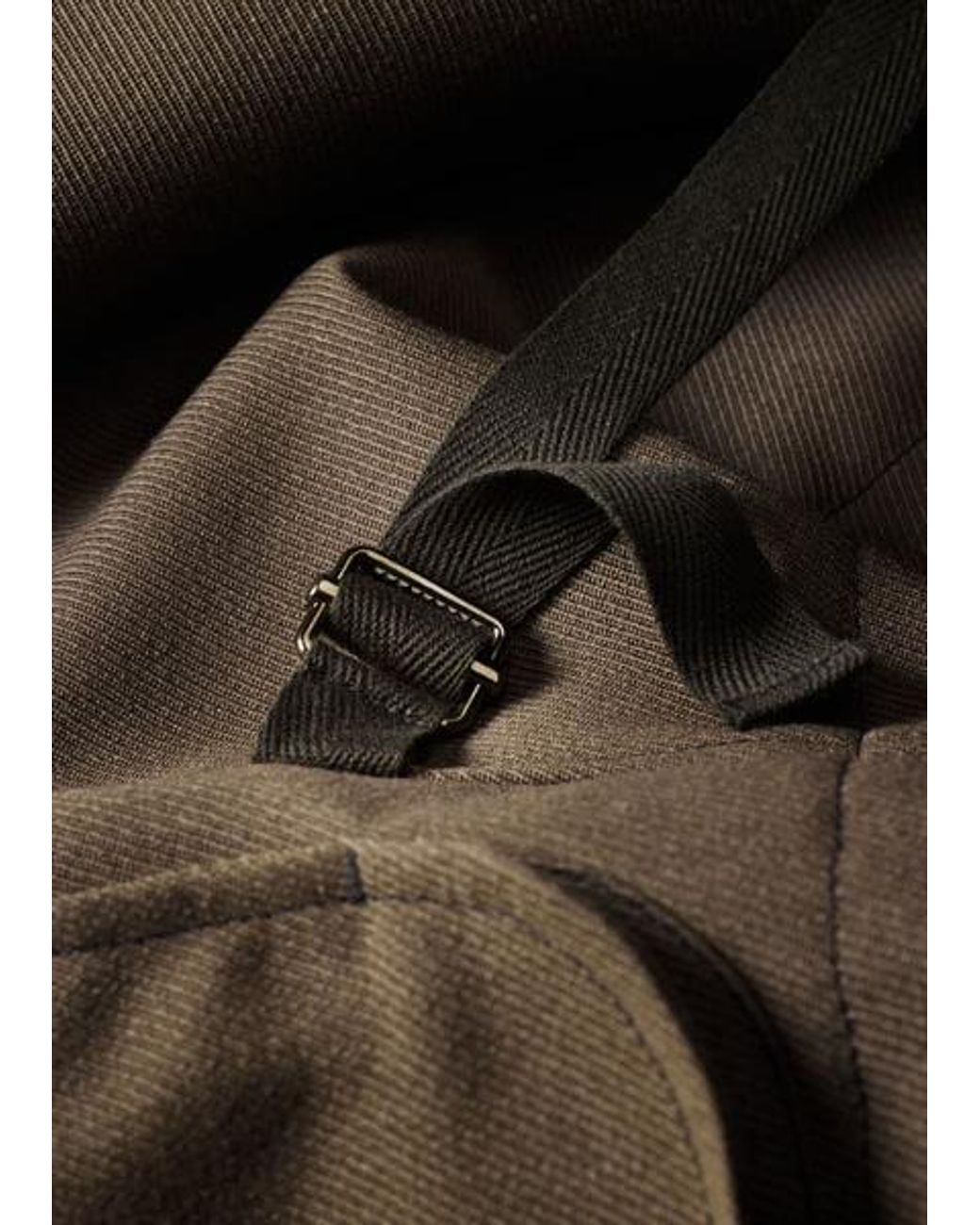 Paul Smith Brown Wool-Twill Vest Jacket for men