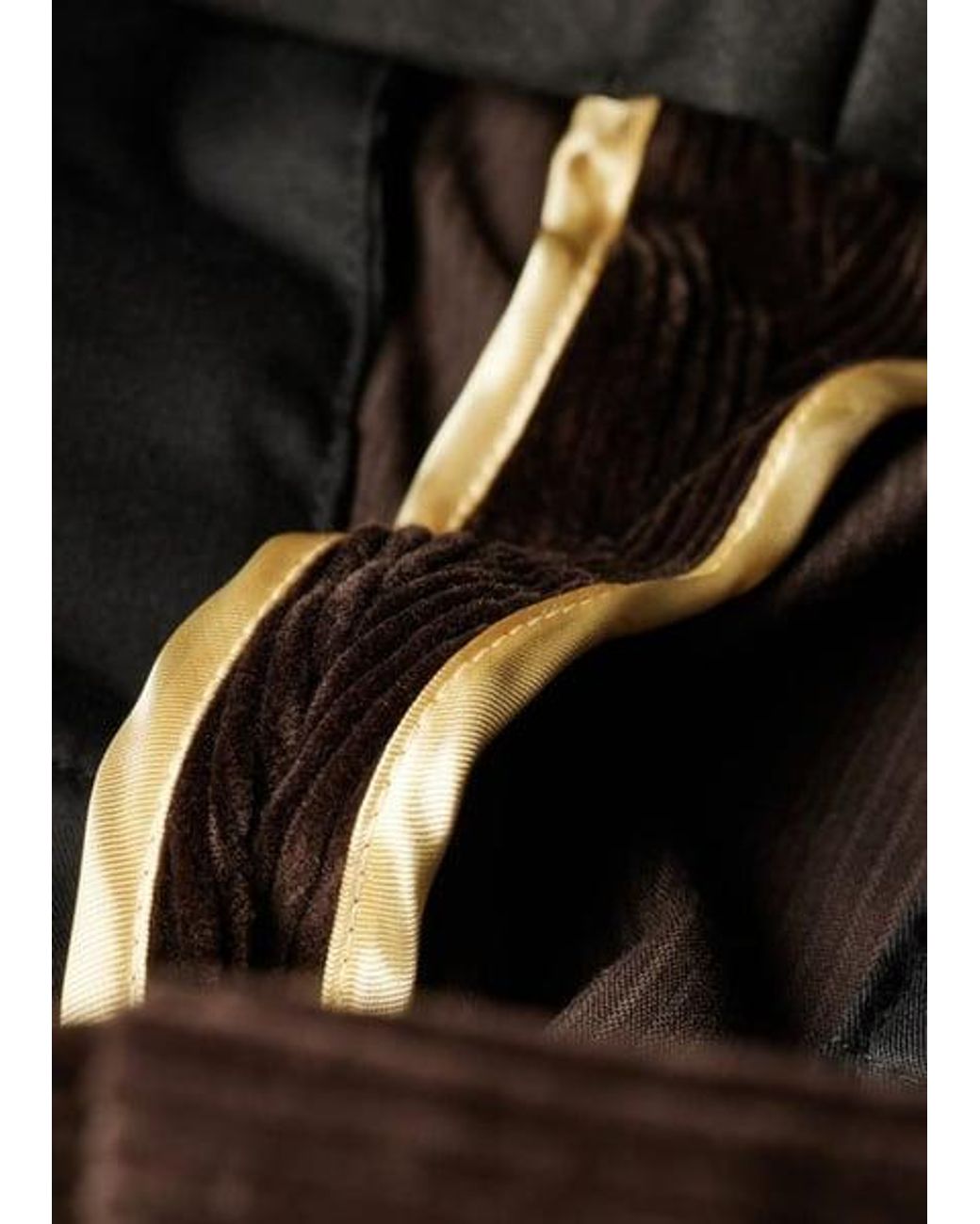 Paul Smith Black Relaxed-Fit Dark Corduroy Trousers for men