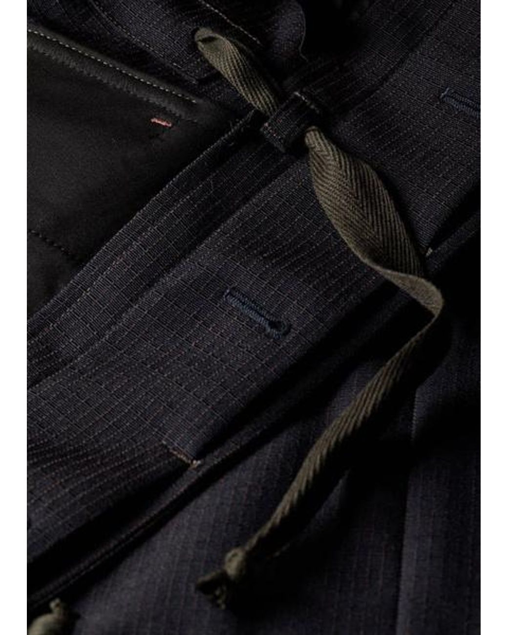 Paul Smith Black Wool-Ripstop Field Jacket for men