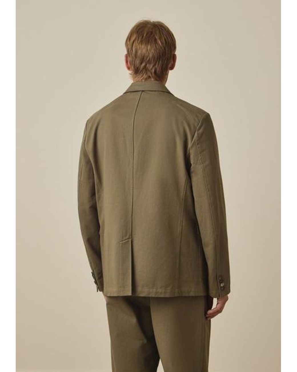 Paul Smith Natural Cotton-Twill Utility Blazer for men
