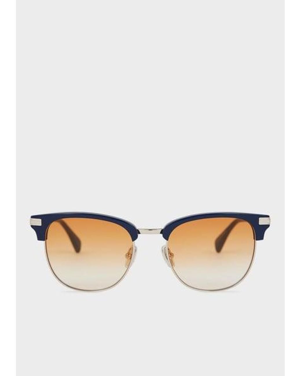 Paul Smith Natural And 'Linden' Sunglasses