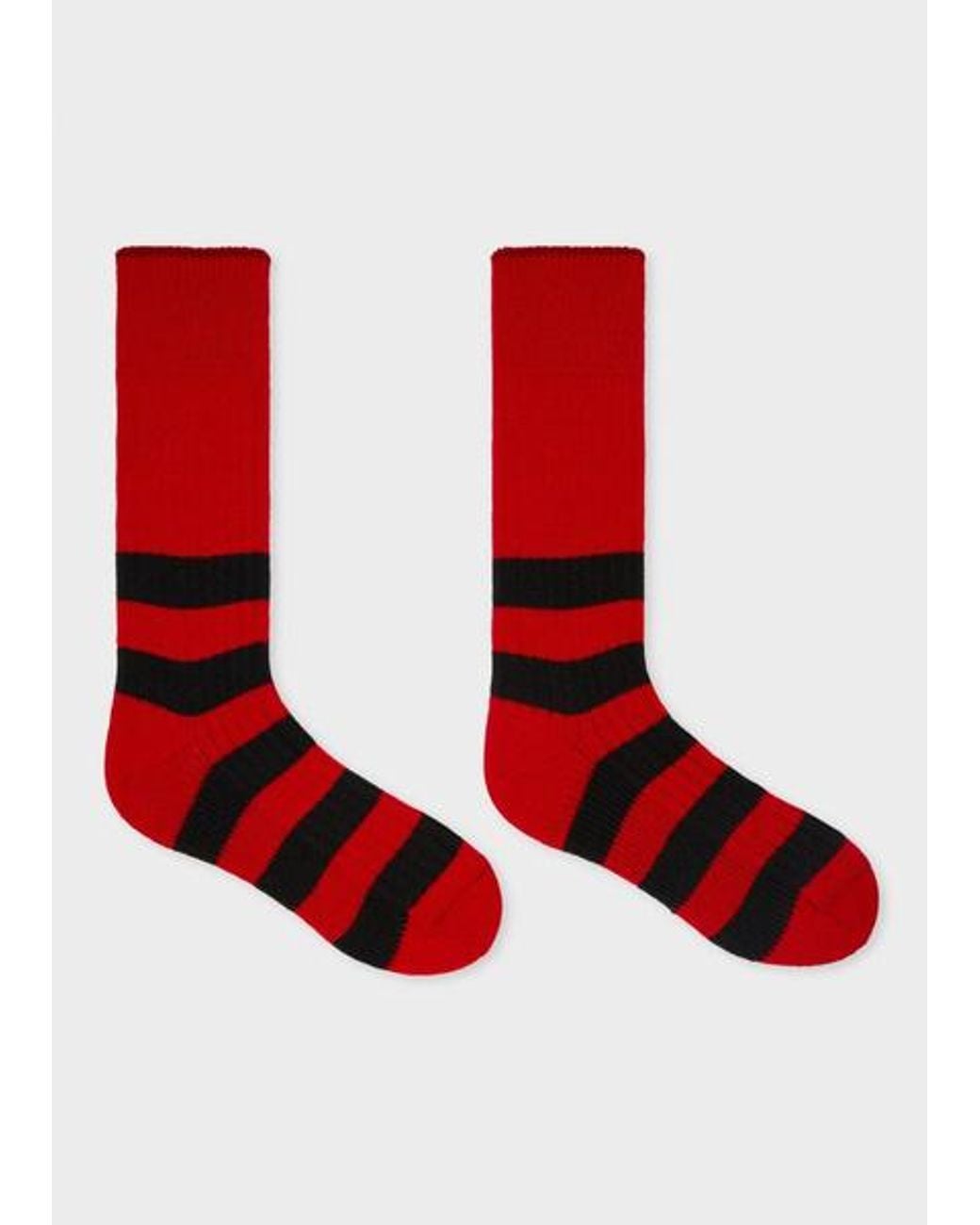 Paul Smith + Beano Red Stripe Socks for men