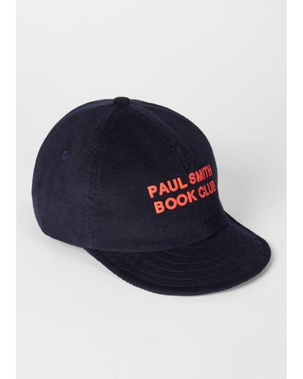 Paul Smith Blue 'Book Club' Corduroy Cap for men