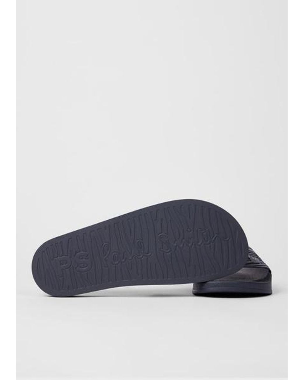 Paul Smith Blue Zebra 'Zed' Slides for men