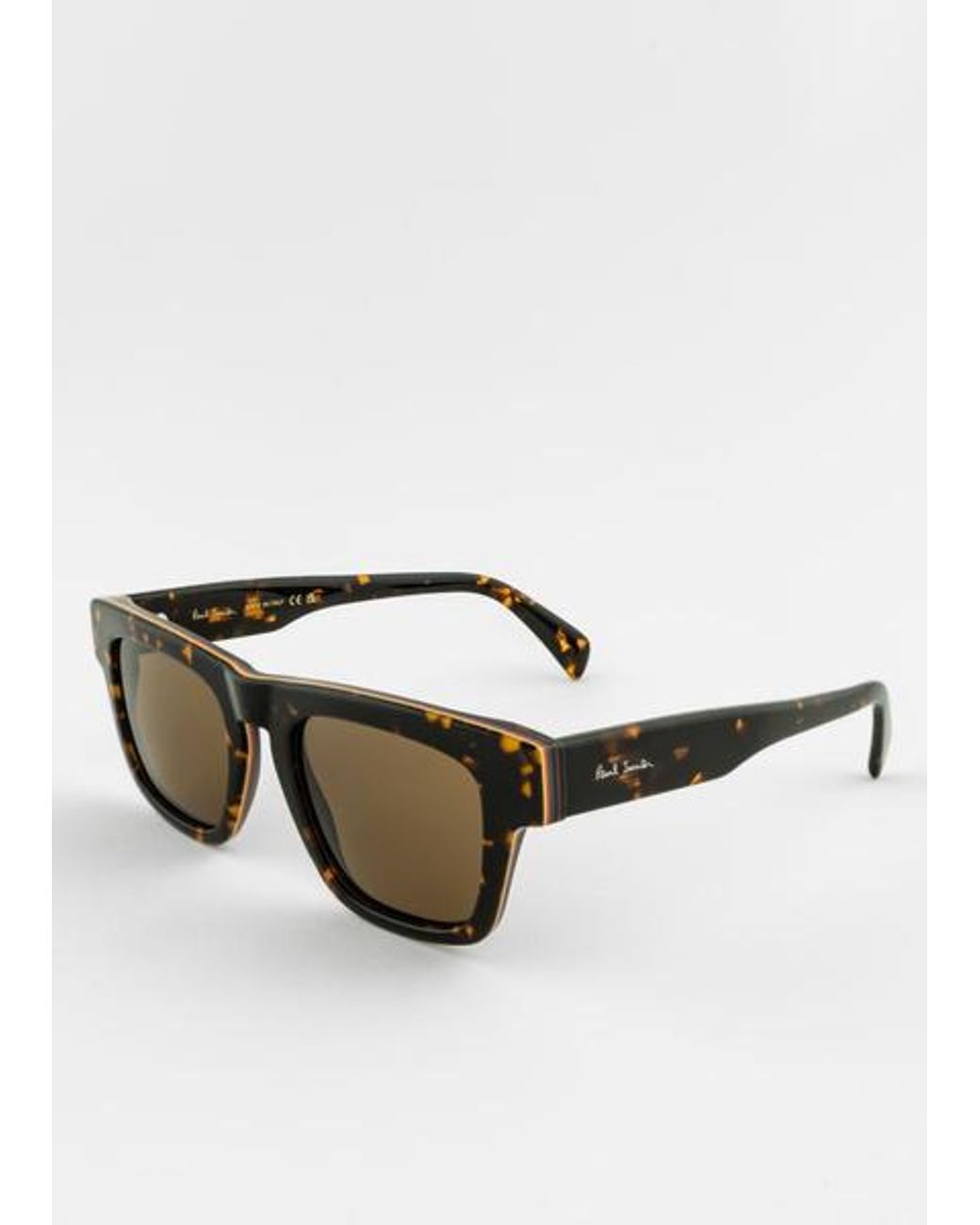 Paul Smith Brown Havana 'Kramer' Sunglasses