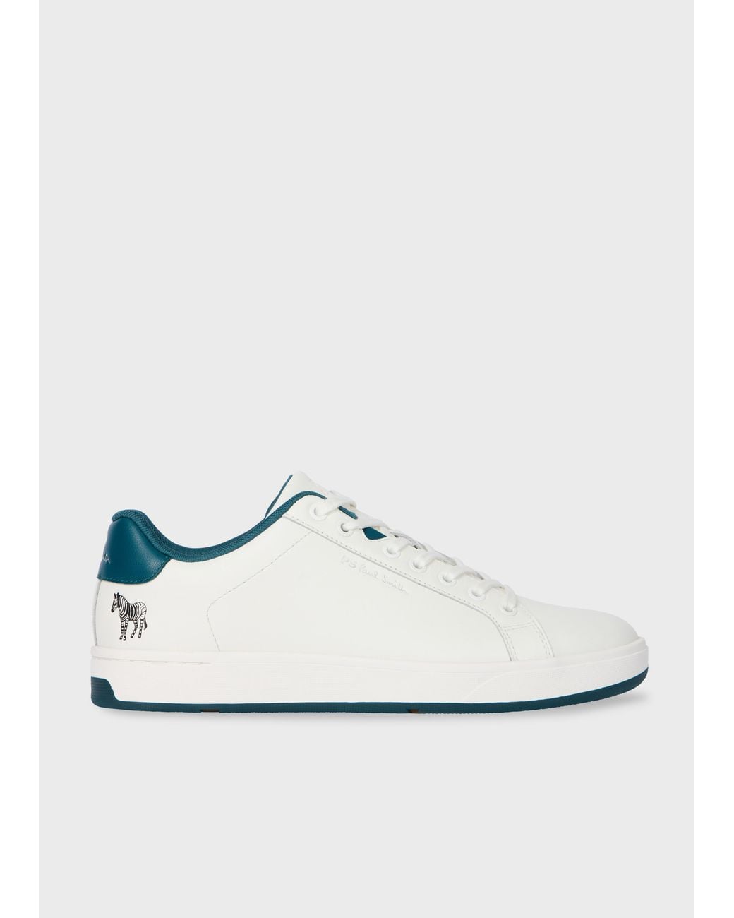 Paul Smith White 'Albany' Trainers for men