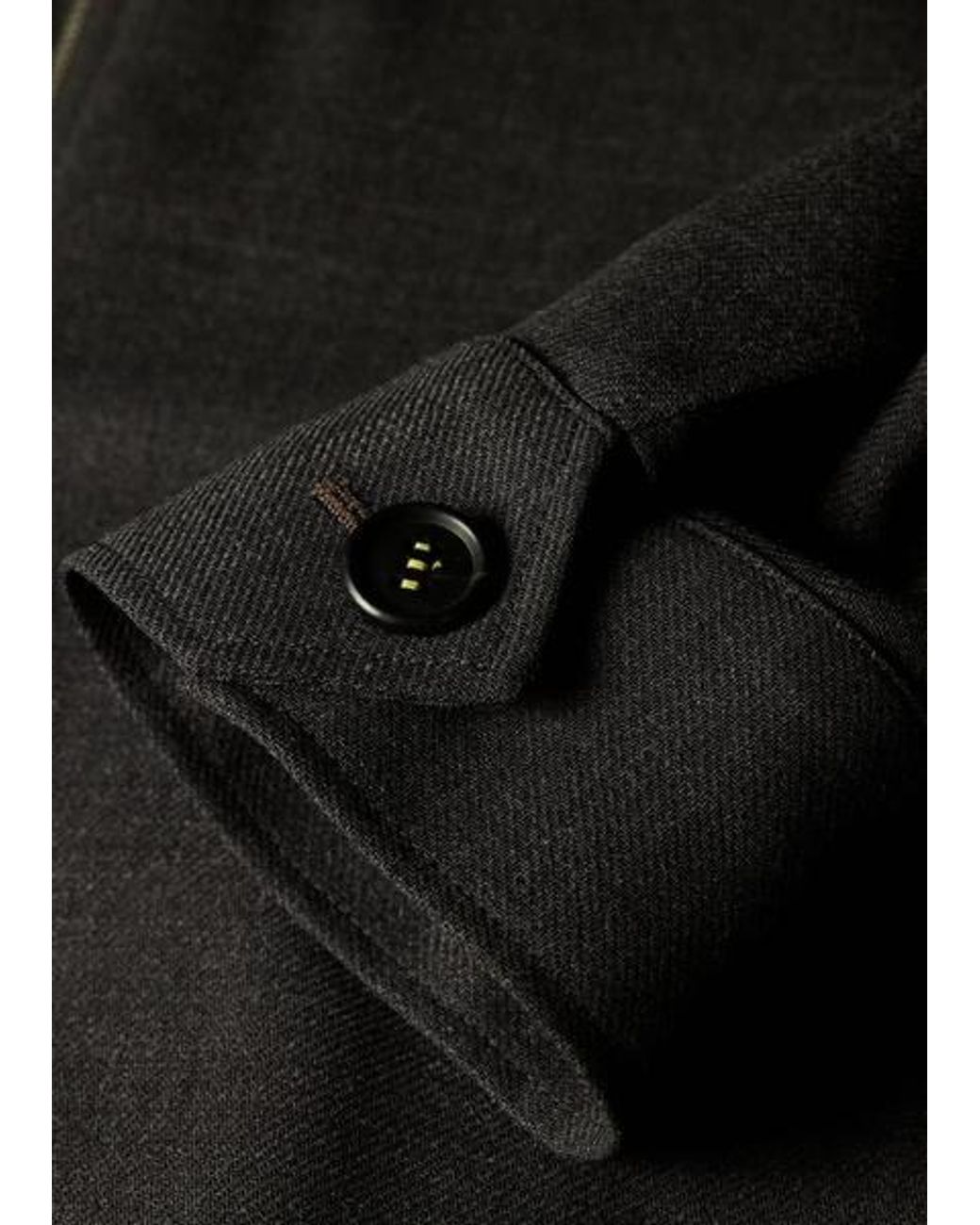 Paul Smith Black Cordonetto Wool Zip Jacket for men