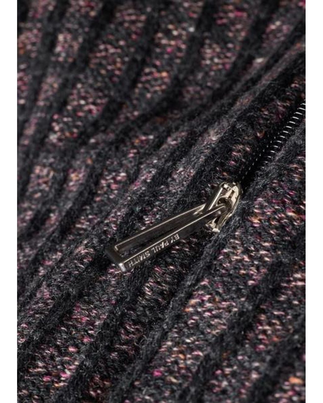 Paul Smith Blue And Cotton-Blend Zip Cardigan for men