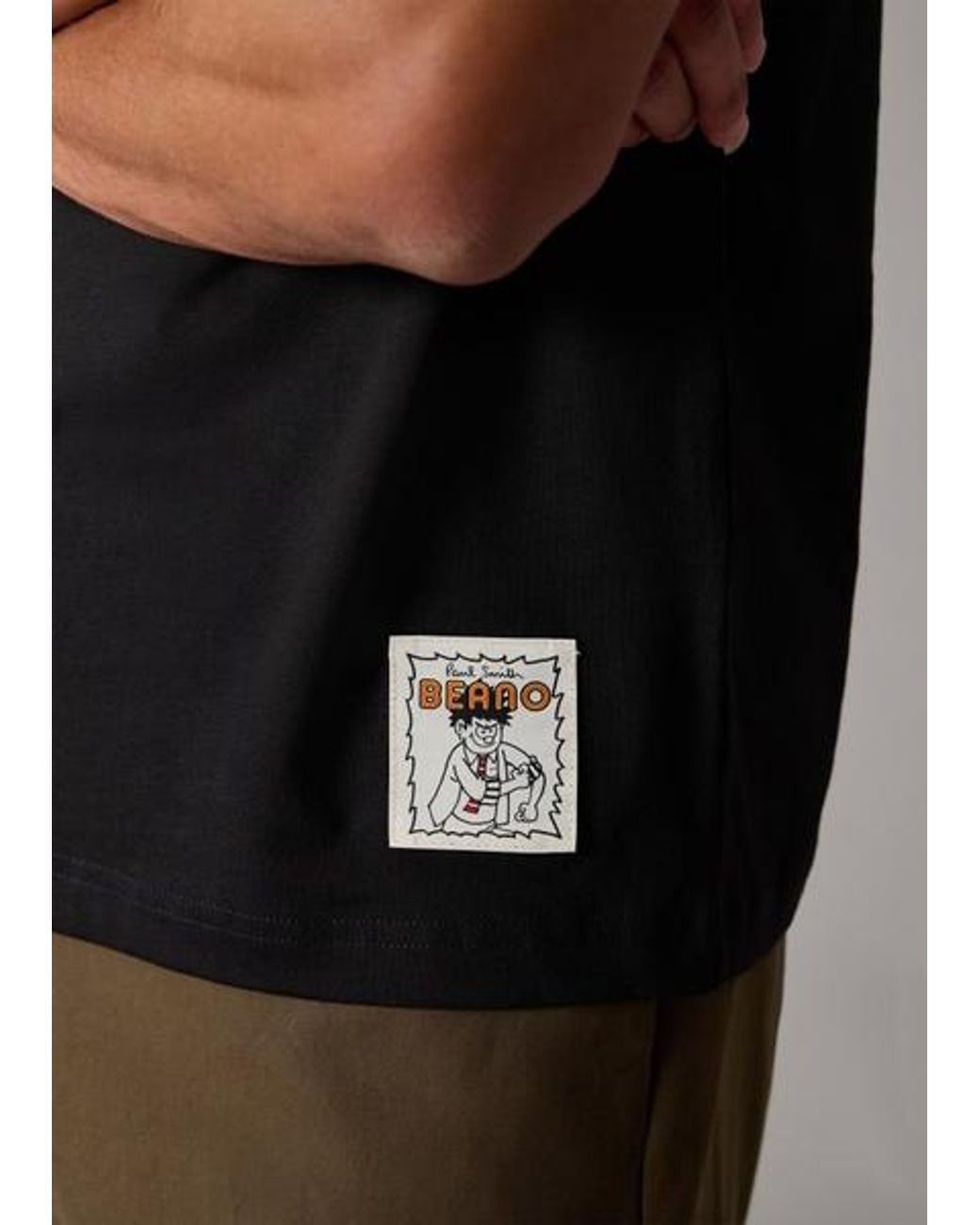 Paul Smith + Beano Gray 'I Hate' Print T-Shirt for men