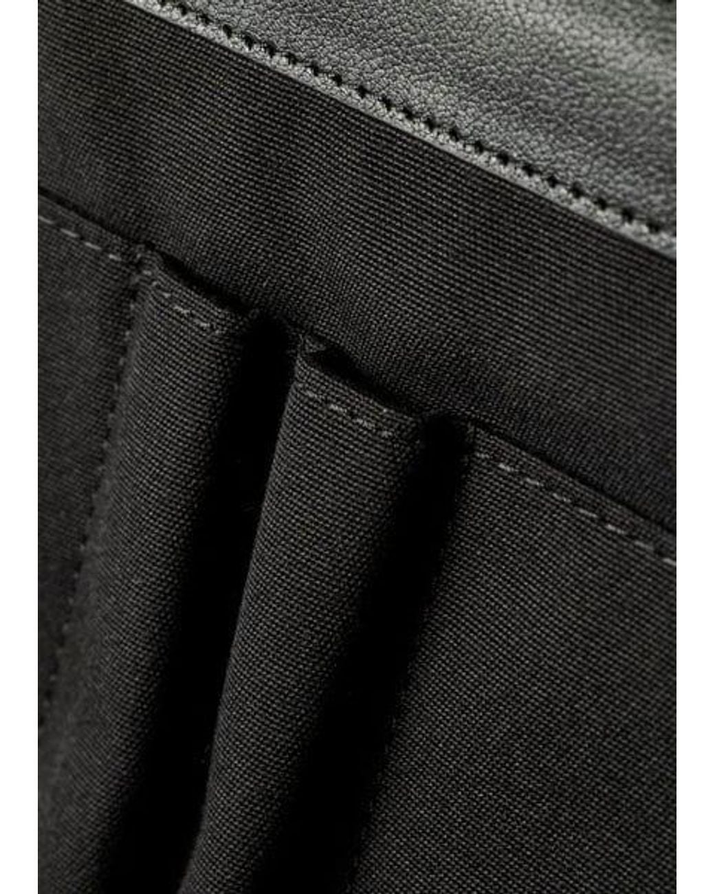 Paul Smith Gray 'Hotel Stickers' Leather Document Case for men