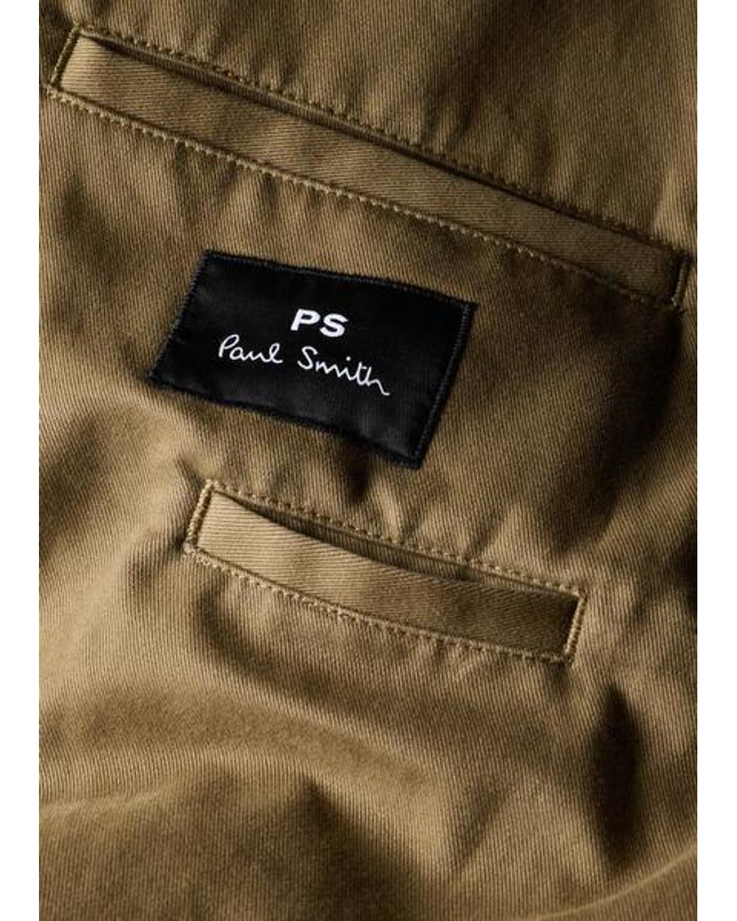 Paul Smith Natural Cotton-Twill Utility Blazer for men