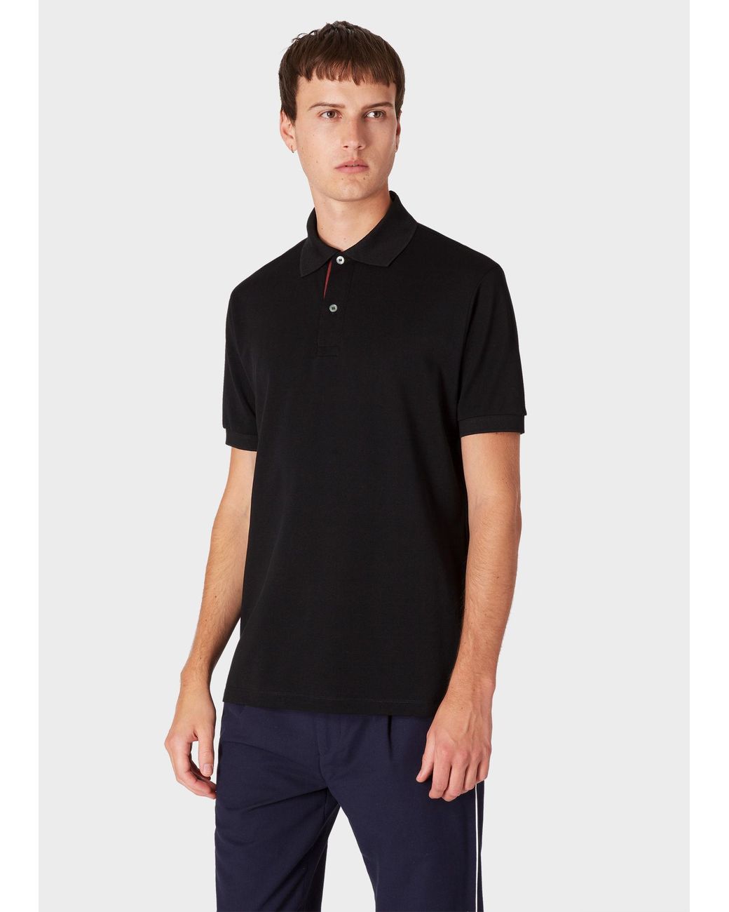 black paul smith polo