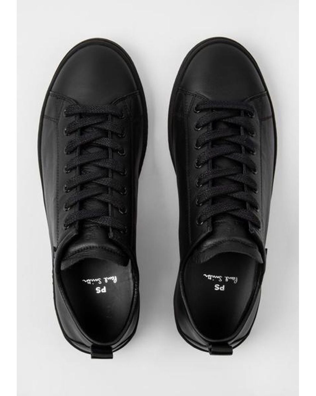 Paul Smith Mens Shoe Miyata Black Black Sole for men