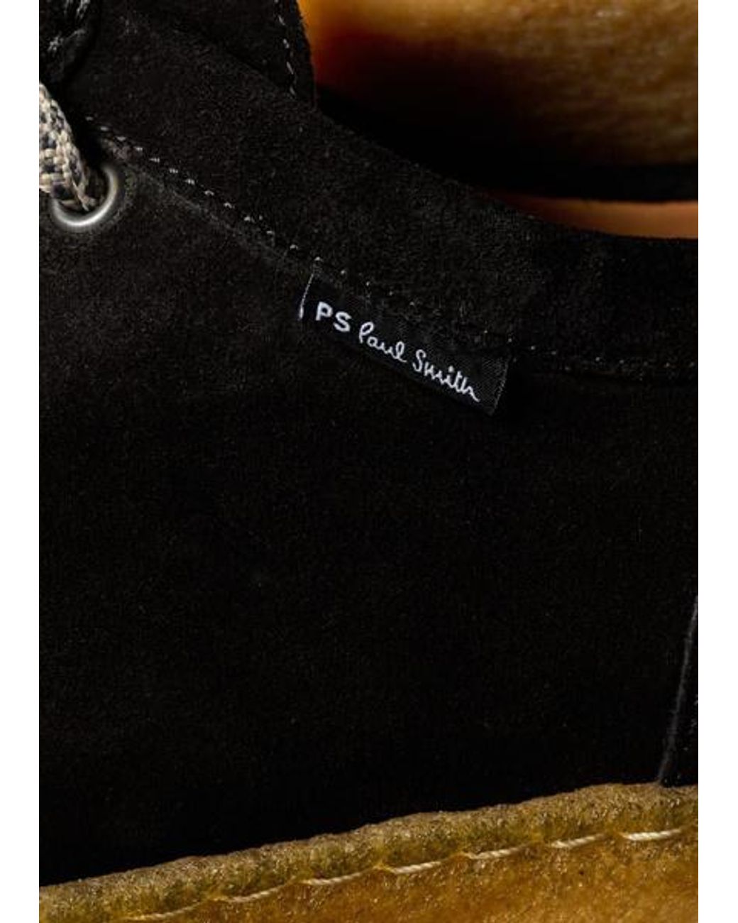 Paul Smith Black Suede 'Buster' Shoes for men