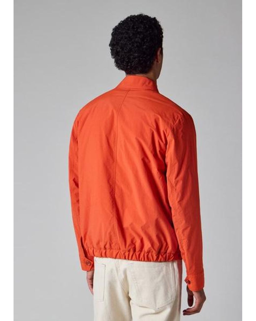 Paul Smith Red Cotton-Blend Quilted Zip Jacket for men