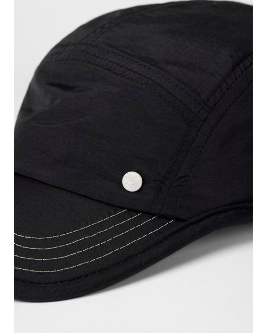 Paul Smith Black Nylon Tech Cap