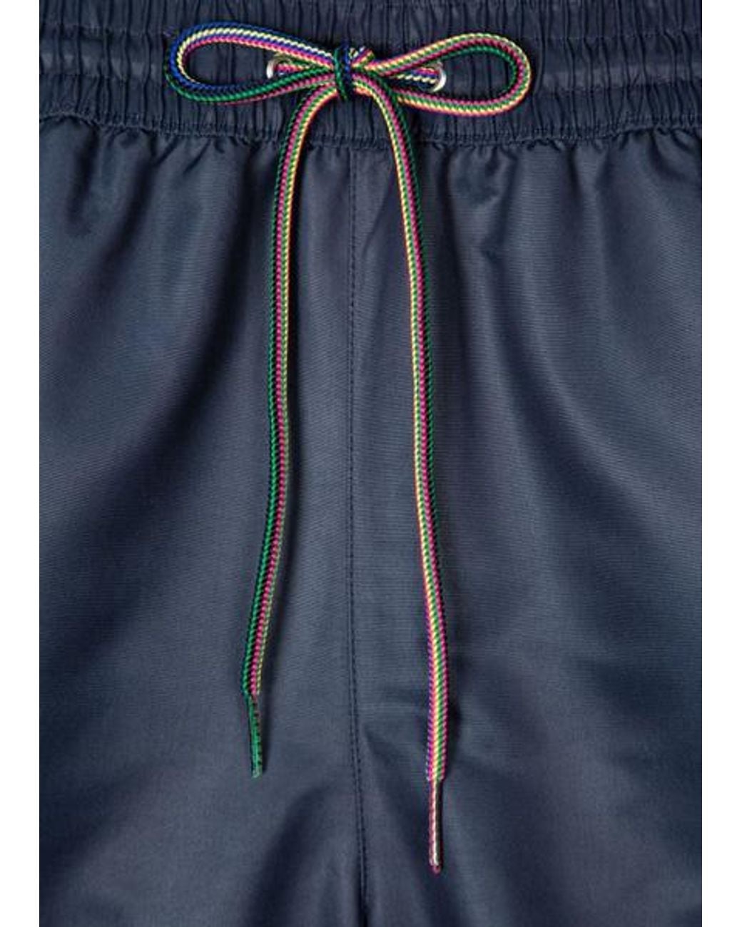 Paul Smith Black Zebra Logo Swim Shorts for men