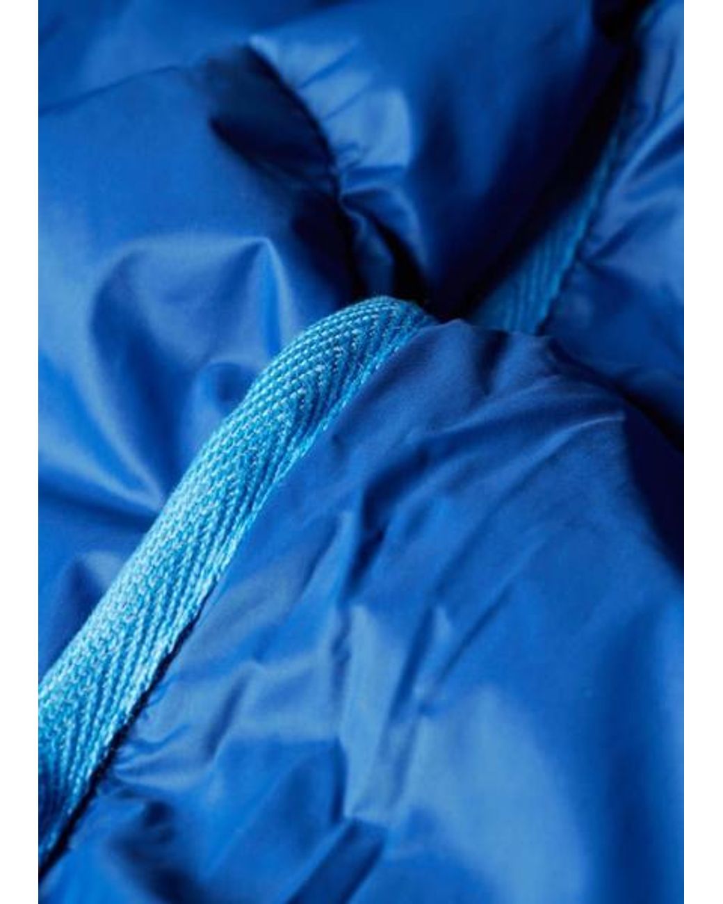Paul Smith Blue Packable Quilted Nylon Shirt Jacket for men