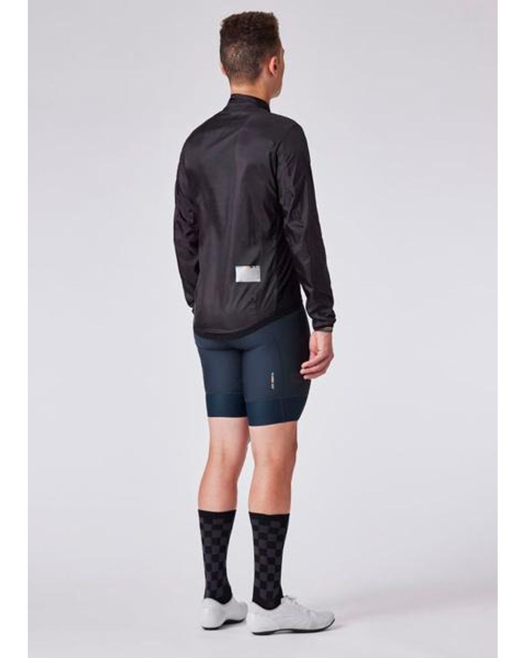Paul Smith Black Packable Cycling Wind Jacket for men