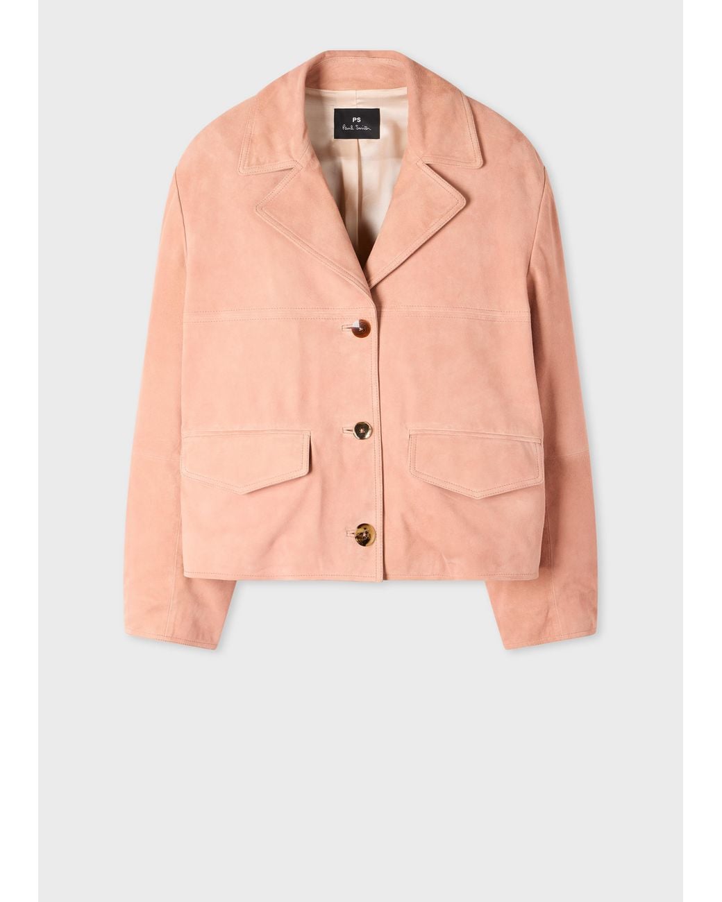 Paul Smith Pink Suede Jacket