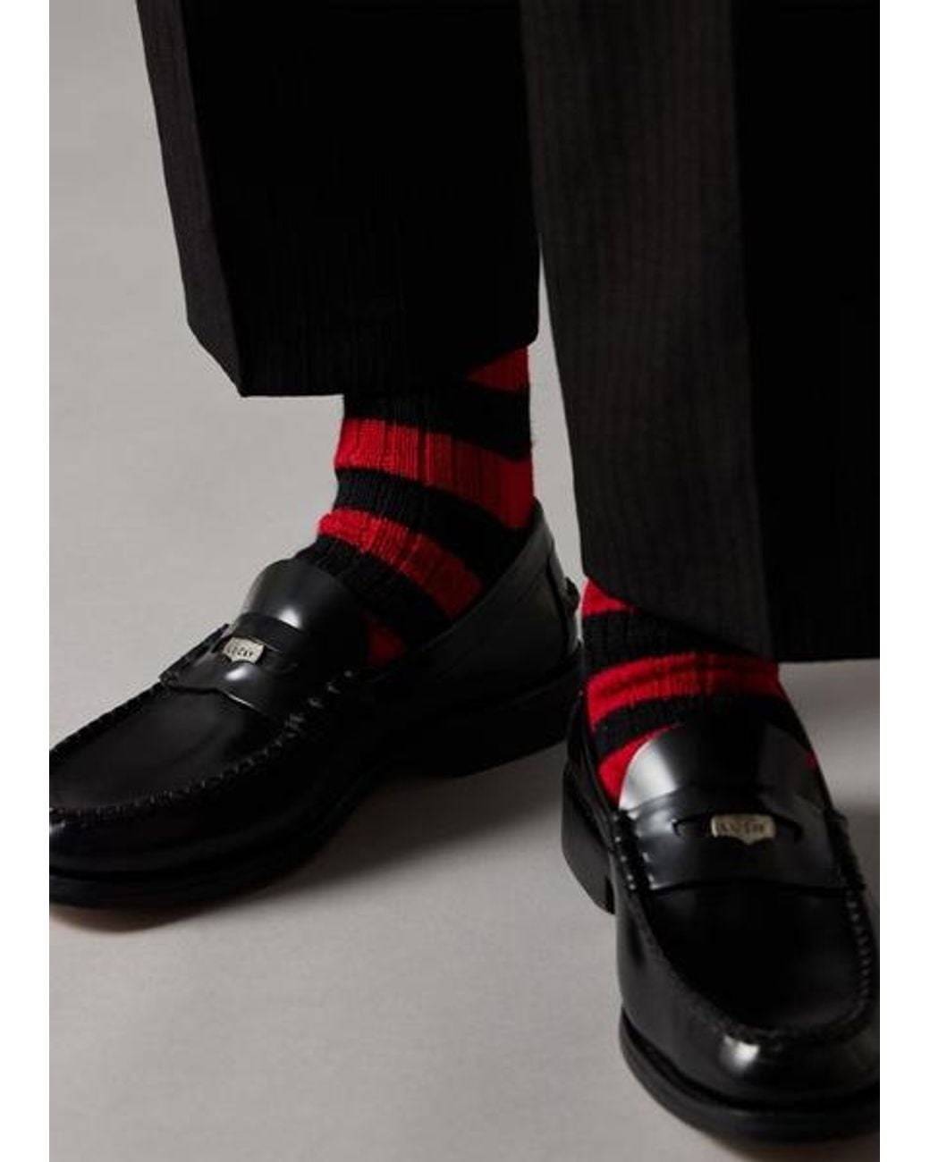 Paul Smith + Beano Red Stripe Socks for men