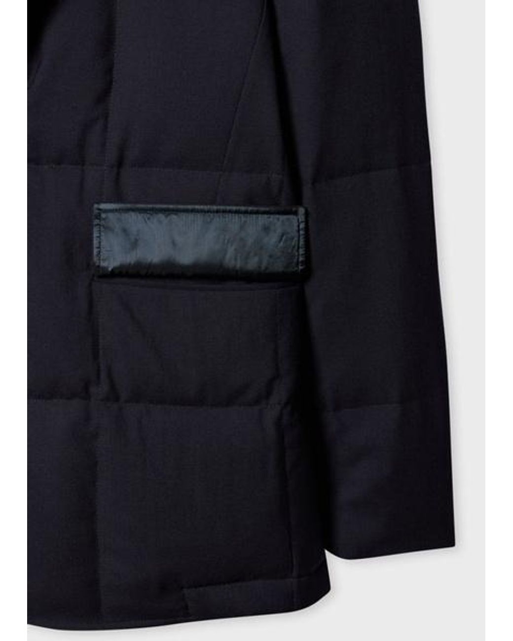 Paul Smith Blue Quilted A Suit To Travel In' Blazer for men