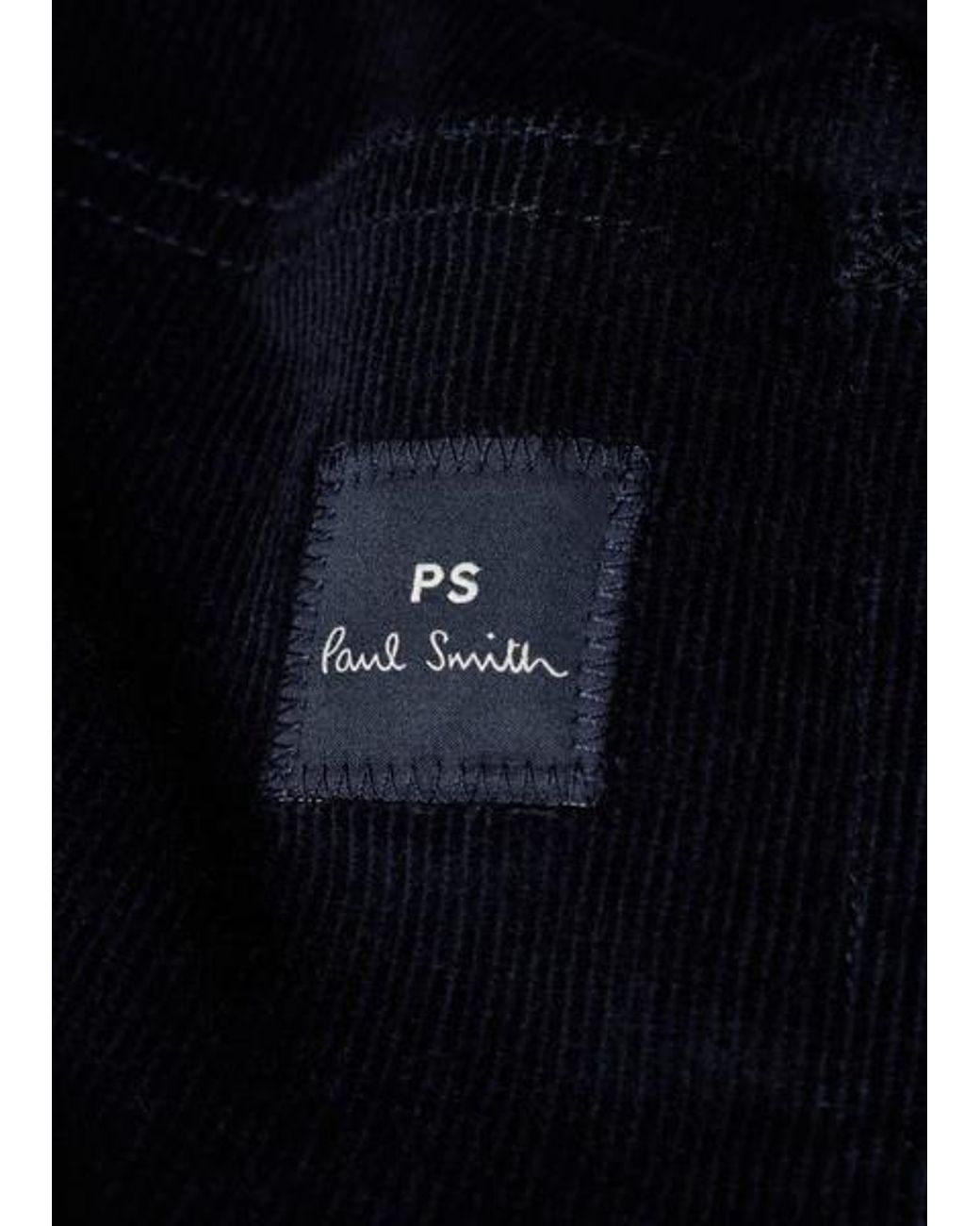 Paul Smith Blue Corduroy Work Jacket for men