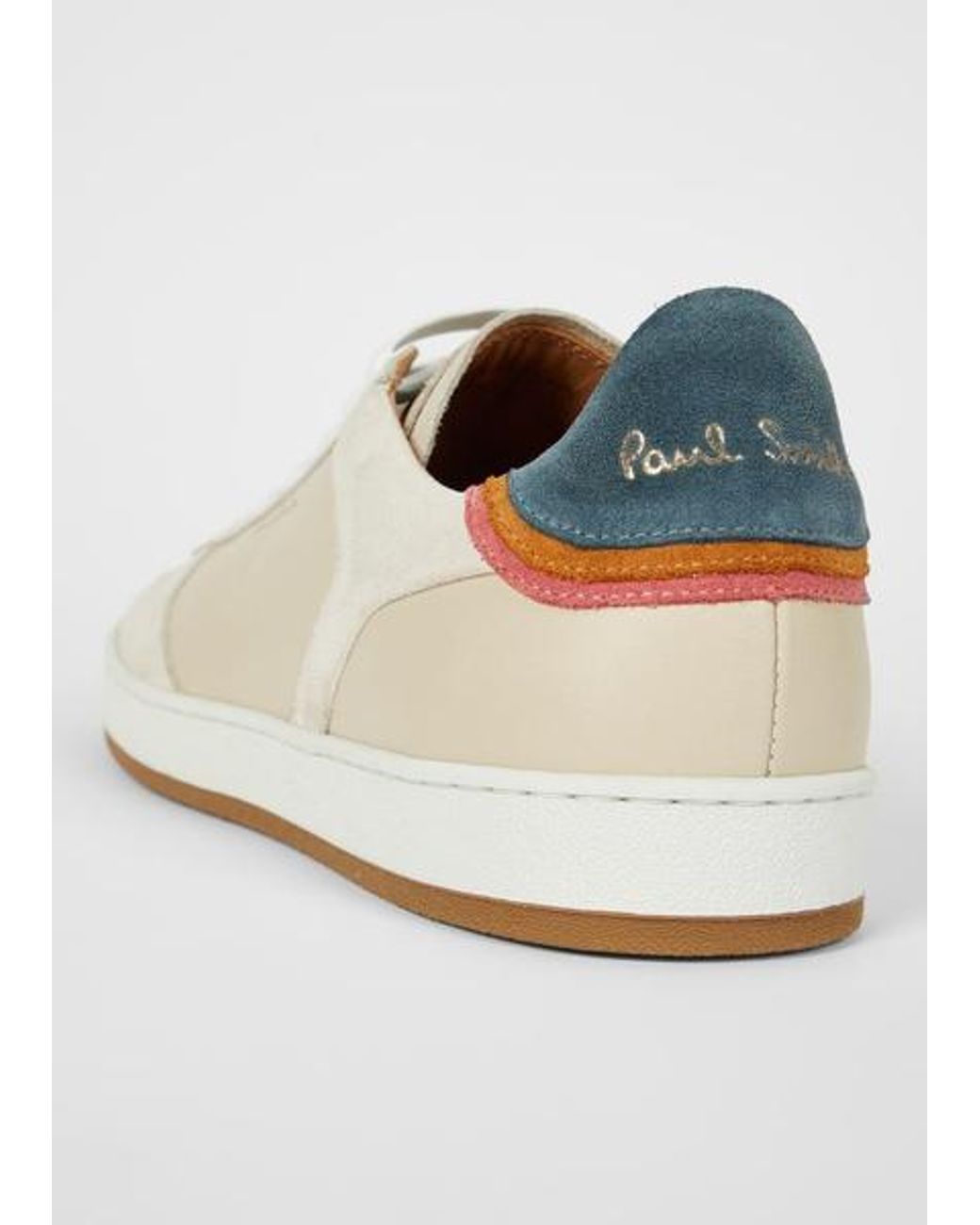 Paul Smith Black Ecru 'Destry' Trainers for men