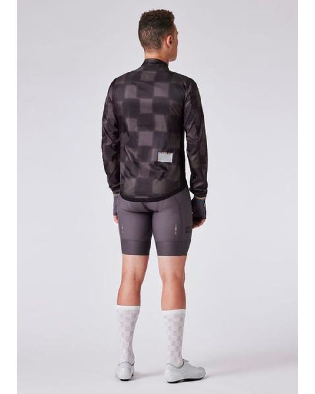 Paul Smith Gray Packable Cycling Wind Jacket for men