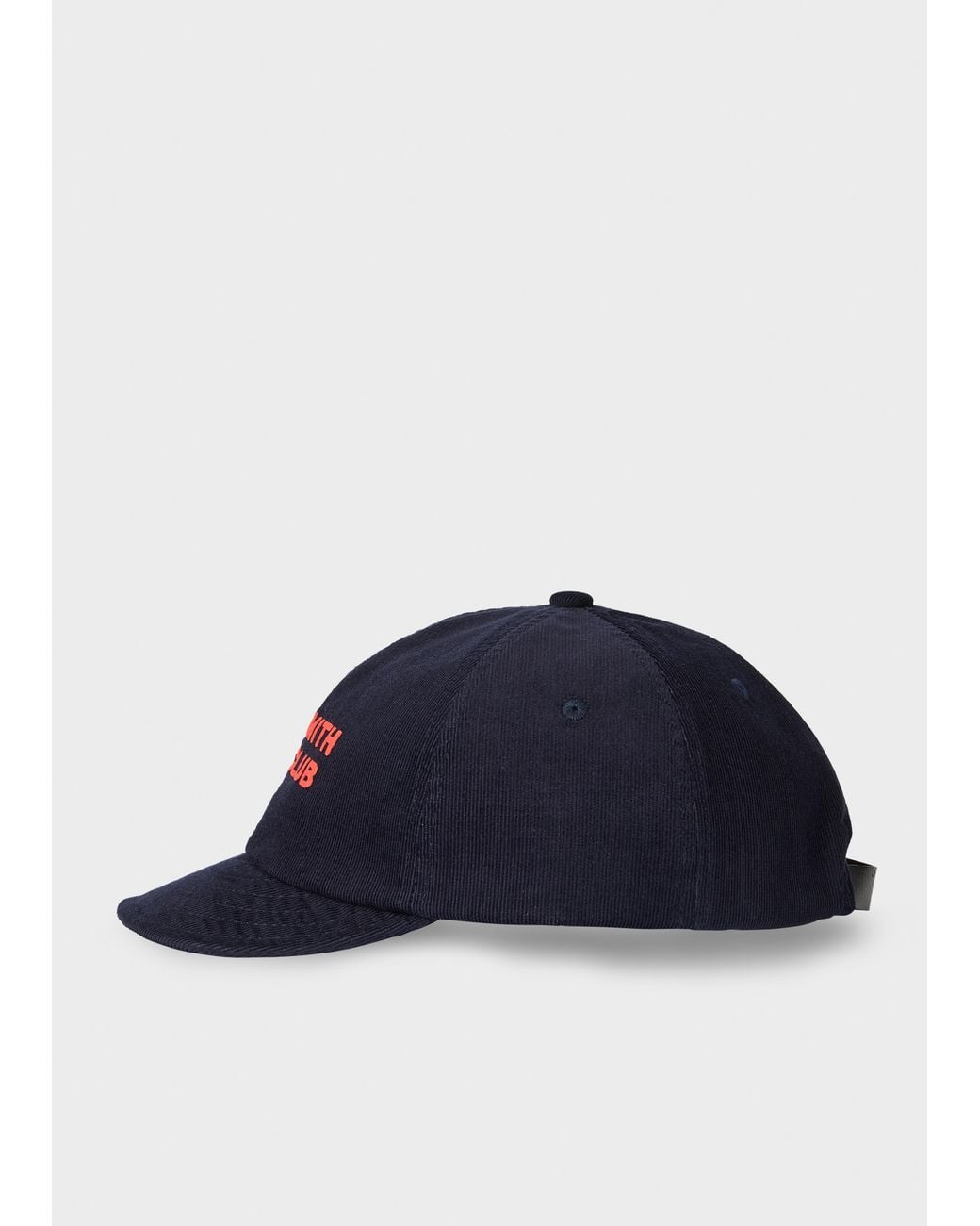 Paul Smith Blue 'Book Club' Corduroy Cap for men