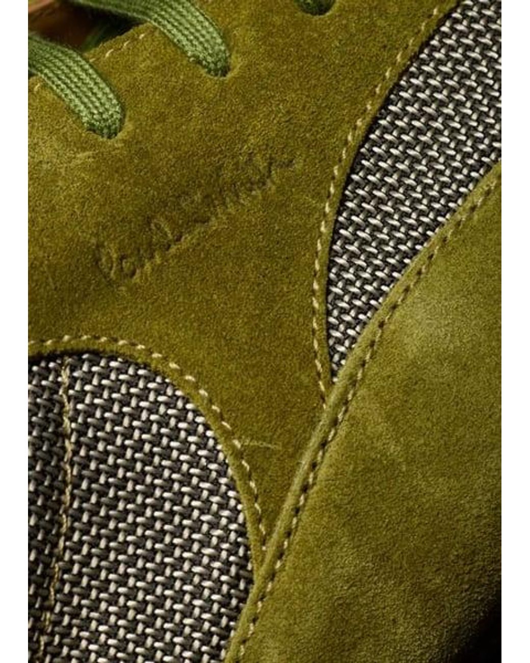 Paul Smith Gray Lime 'Marini' Trainers for men