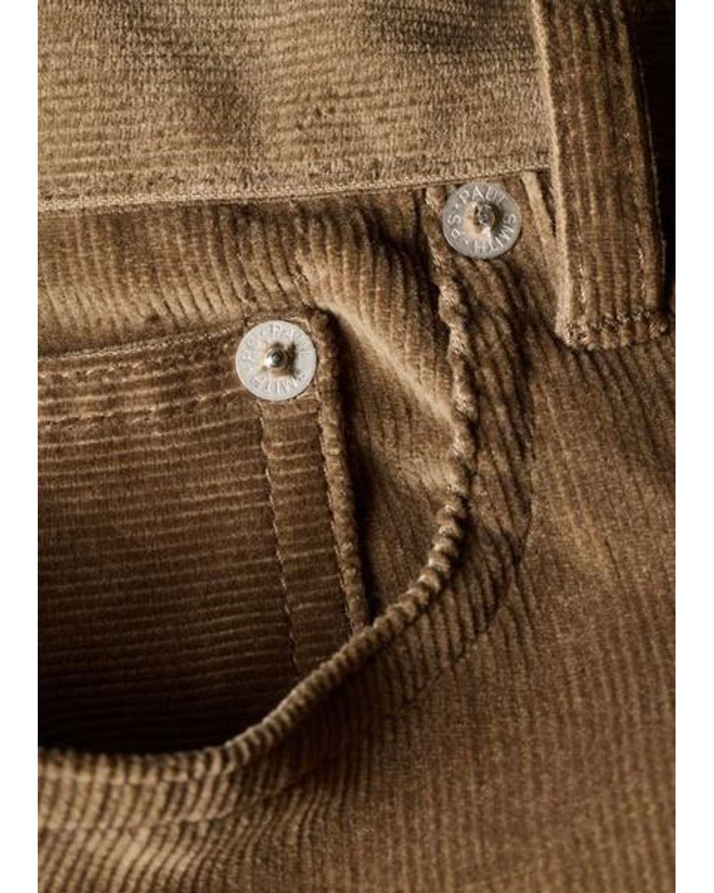 Paul Smith Natural Relaxed Tapered-Fit Light Corduroy Trousers for men