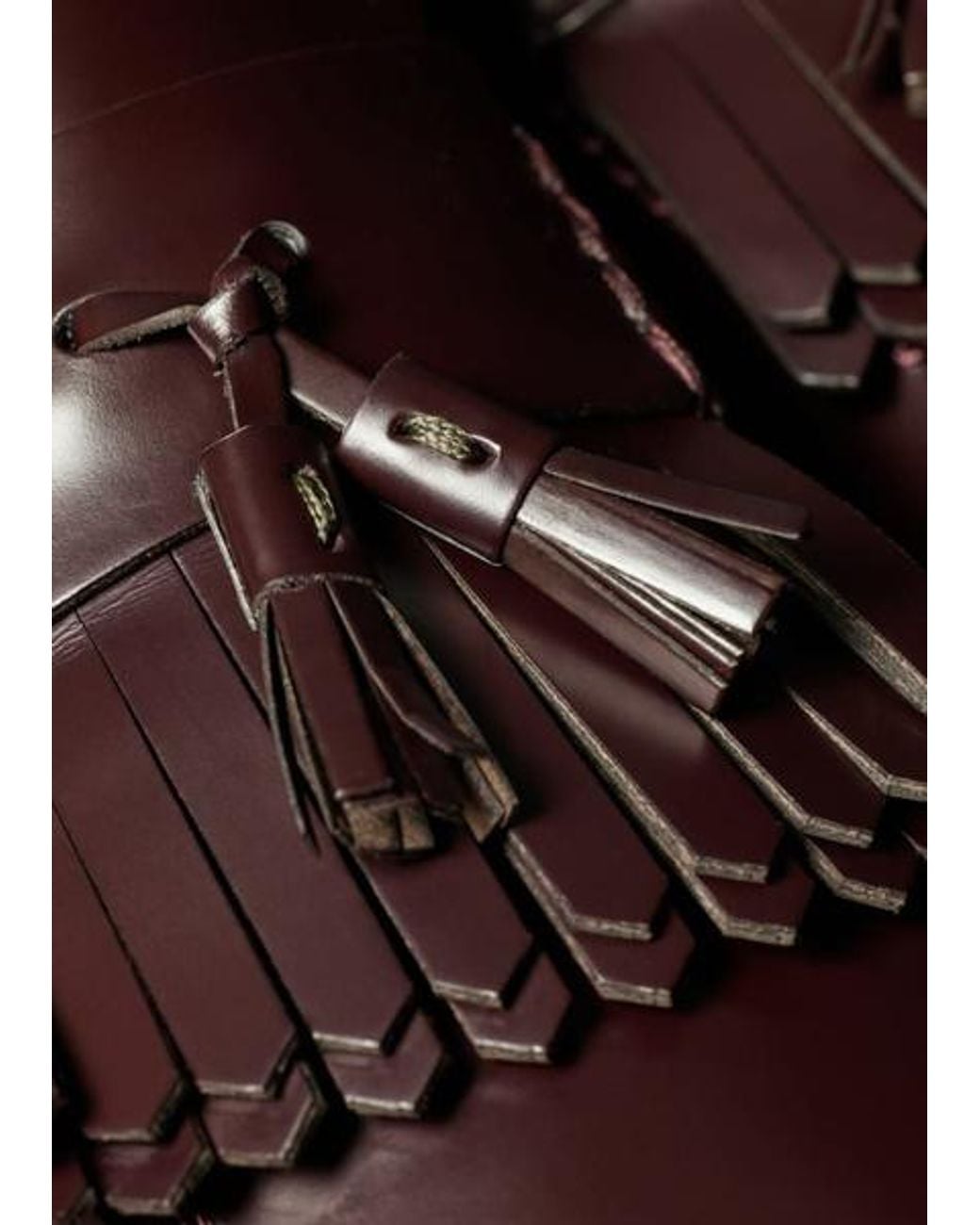 Paul Smith Brown 'Emory' Tassel Loafers for men