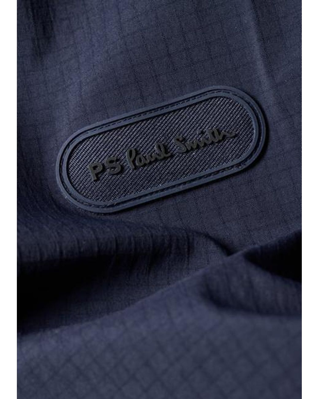 Paul Smith Blue Packable Showerproof Ripstop Jacket for men