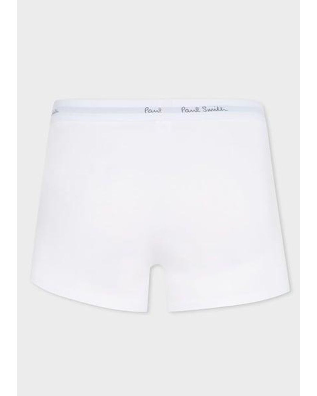Paul Smith White 3 Pack Underwear Size: S, Col: S for men