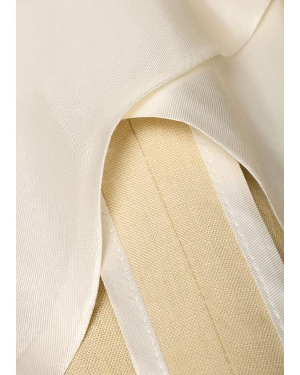 Paul Smith White Ecru Linen Buggy-Lined Blazer for men