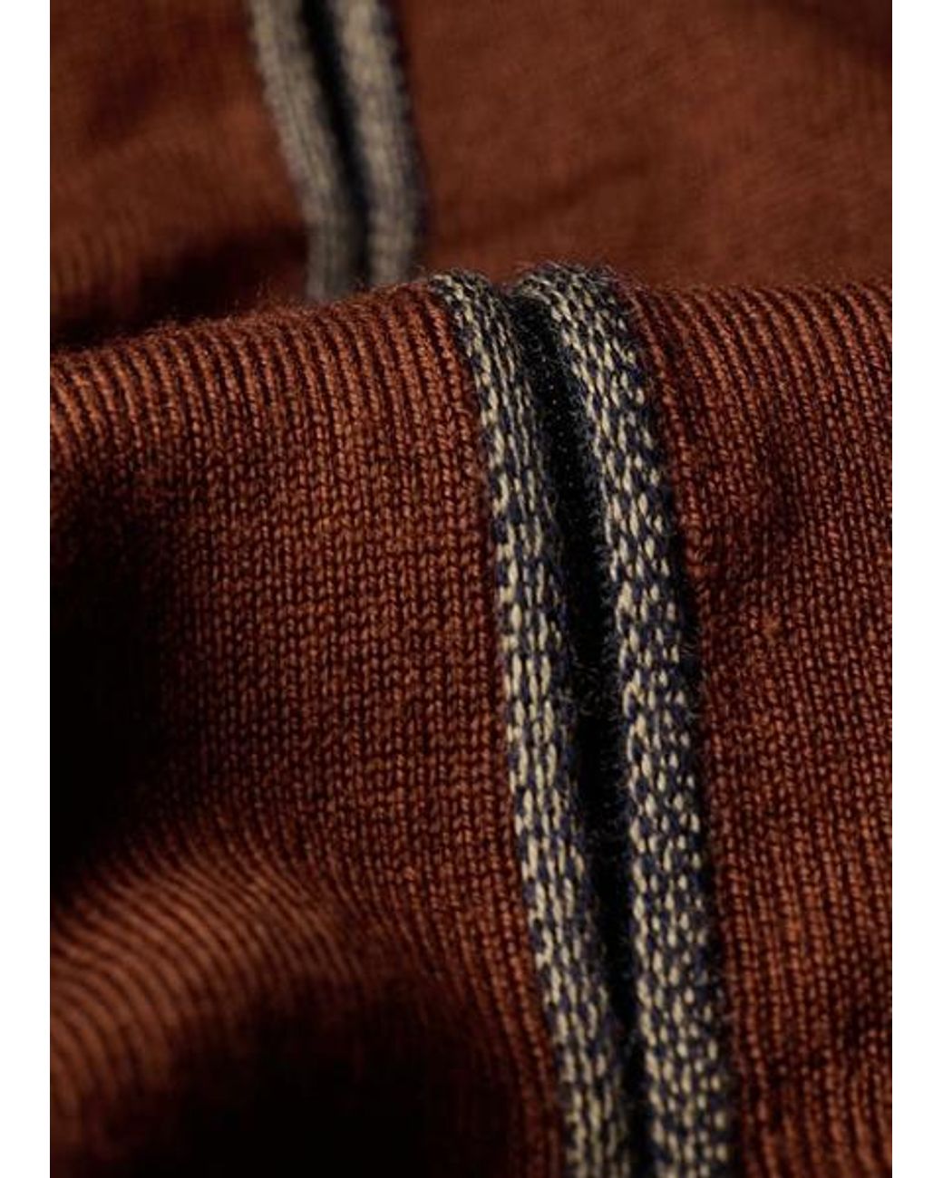 Paul Smith Purple Merino Wool Funnel Neck Zip Cardigan for men