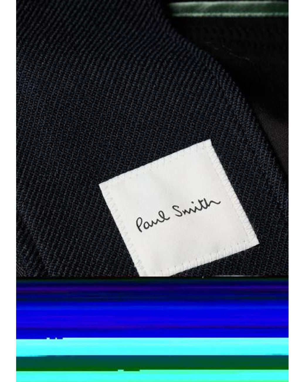 Paul Smith Blue Wool Field Jacket