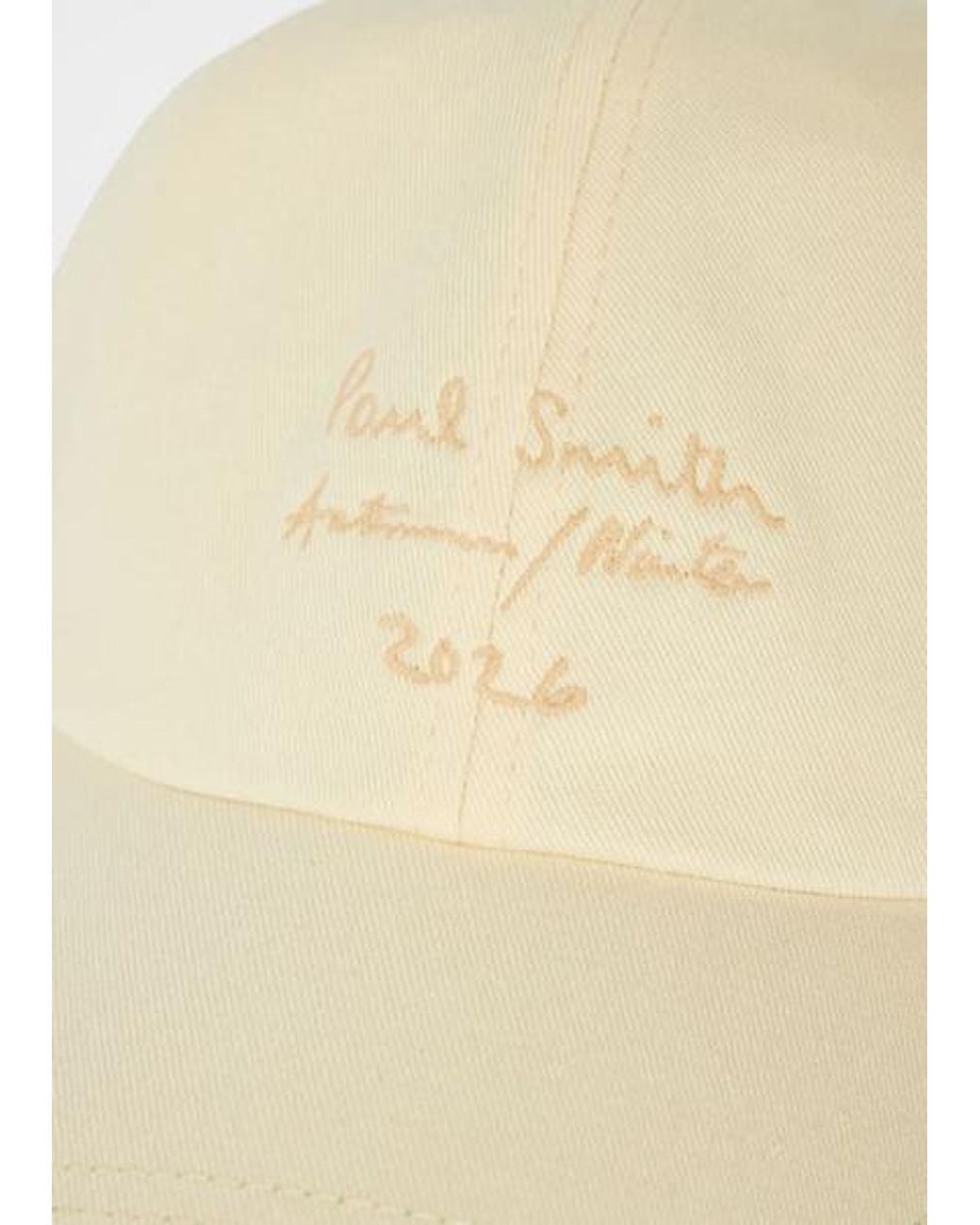 Paul Smith Natural 'Autumn/Winter 2026' Cap