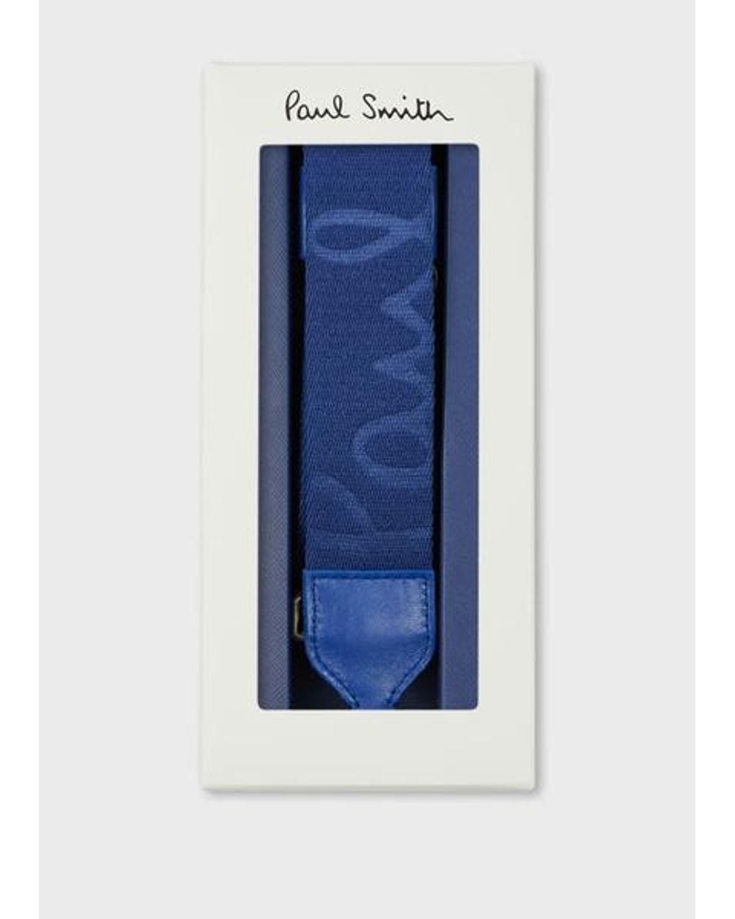 Paul Smith Blue Bag Strap for men