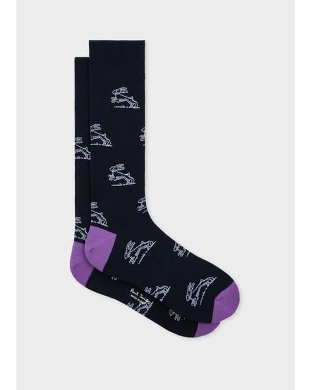 Paul Smith Blue Rabbit Socks for men