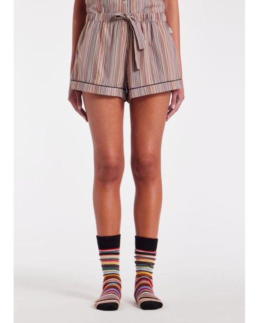 Paul Smith Multicolor 'Signature Stripe' Short Pyjama Set