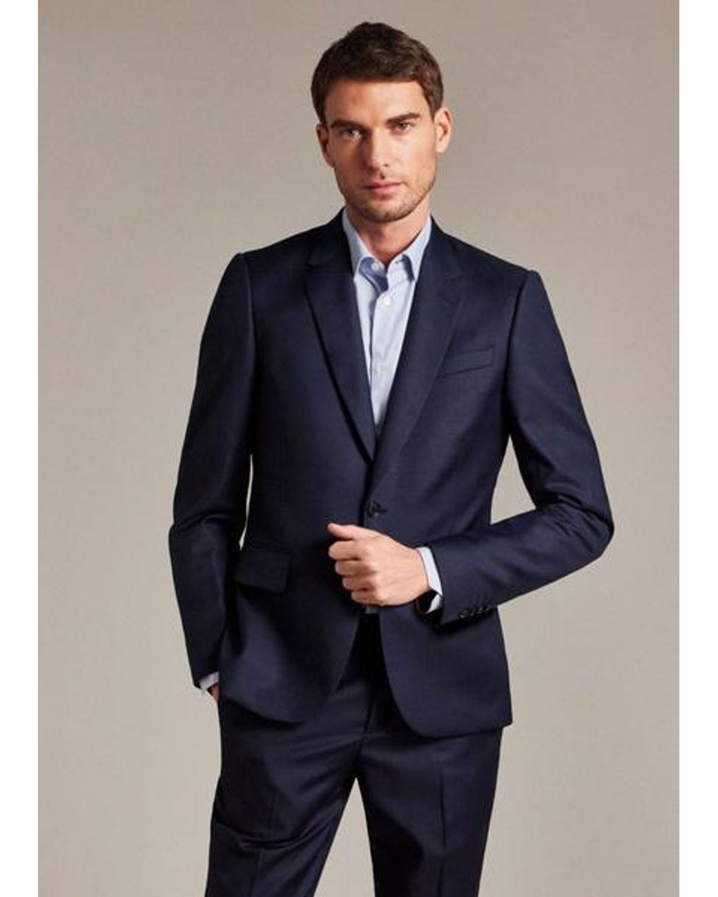 Paul Smith Blue Mens Tailored Fit 2btn Suit for men